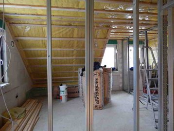 Innenraum von Neubau