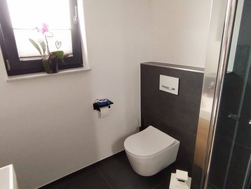WC in einem Neubau