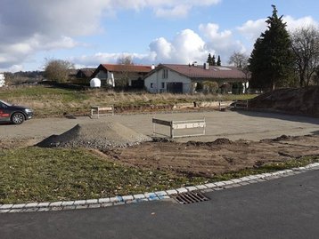 Gründung eines Baugrundstücks