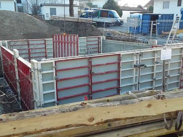 Wände für kellerbau