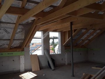 Fenster in dachstuhl