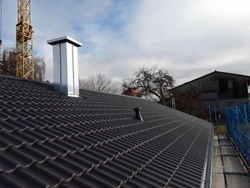 Fertiges Dach