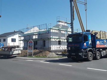 Rohbau eines Obergeschosses