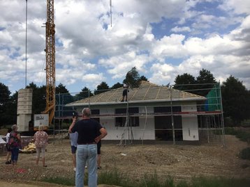Richtfest eines Hauses