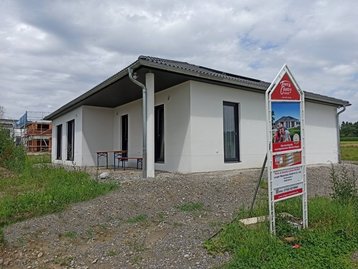 Bungalow 128 von der Seite