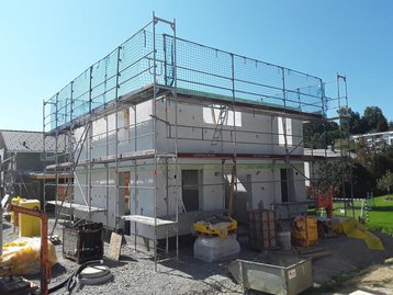 Rohbau eines Obergeschosses