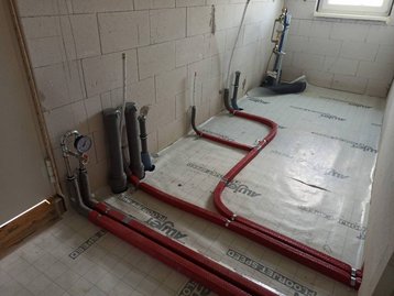 Rohinstallationen Haus