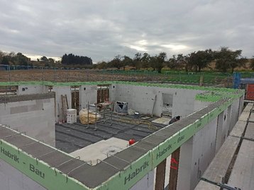 Maurerarbeiten Erdgeschoss