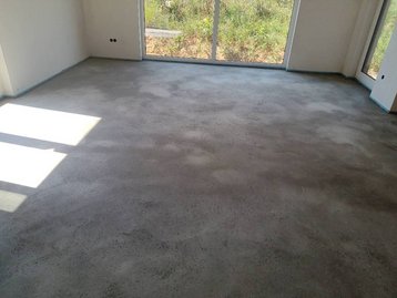 Estrich Boden eines Hauses