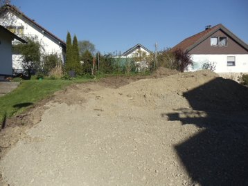 Gründung eines Baugrundstücks