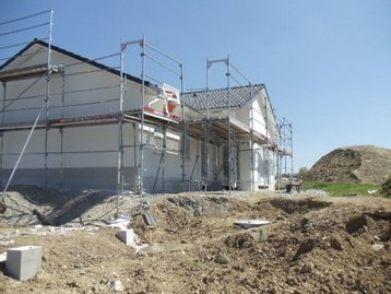 Winkelbungalow 108 mit frischem Außenputz